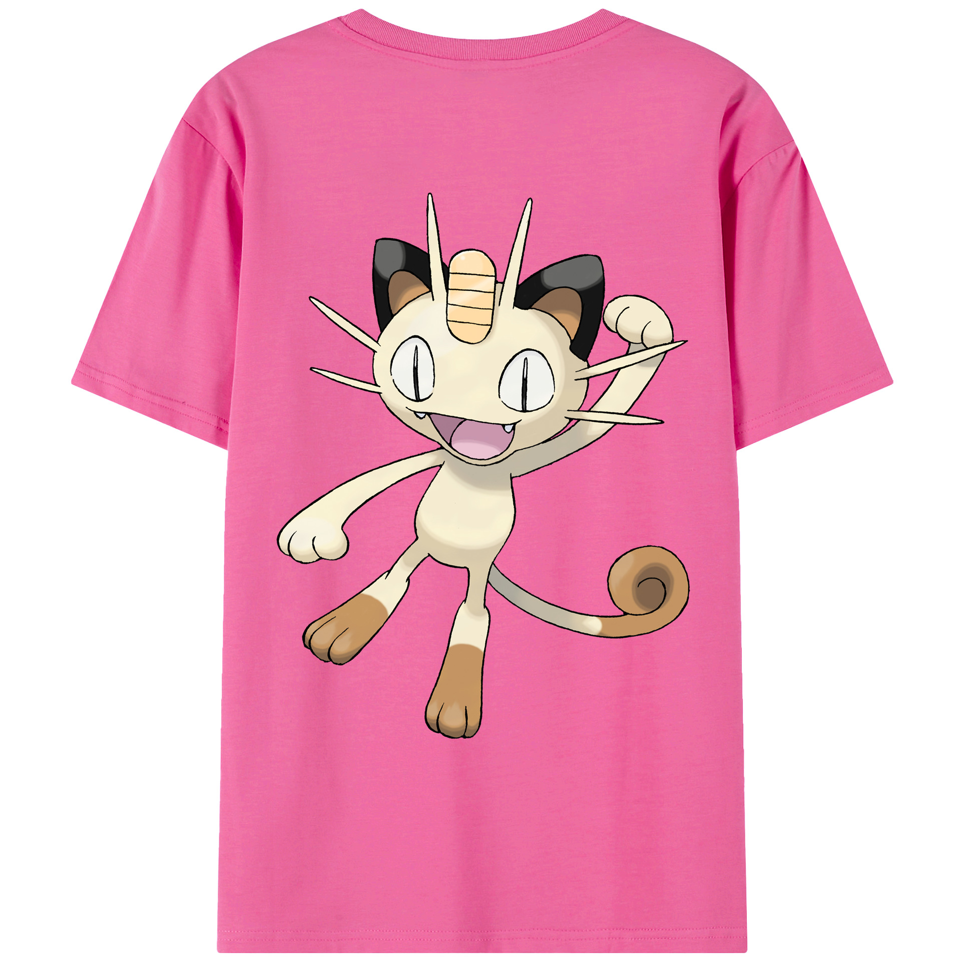 （画像用） ポケットモンスター Pokémon レディース半袖Tシャツ(バックプリント)